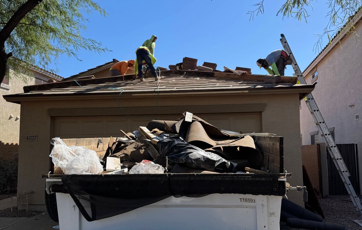 Residential roof installation, Vivid Roofs